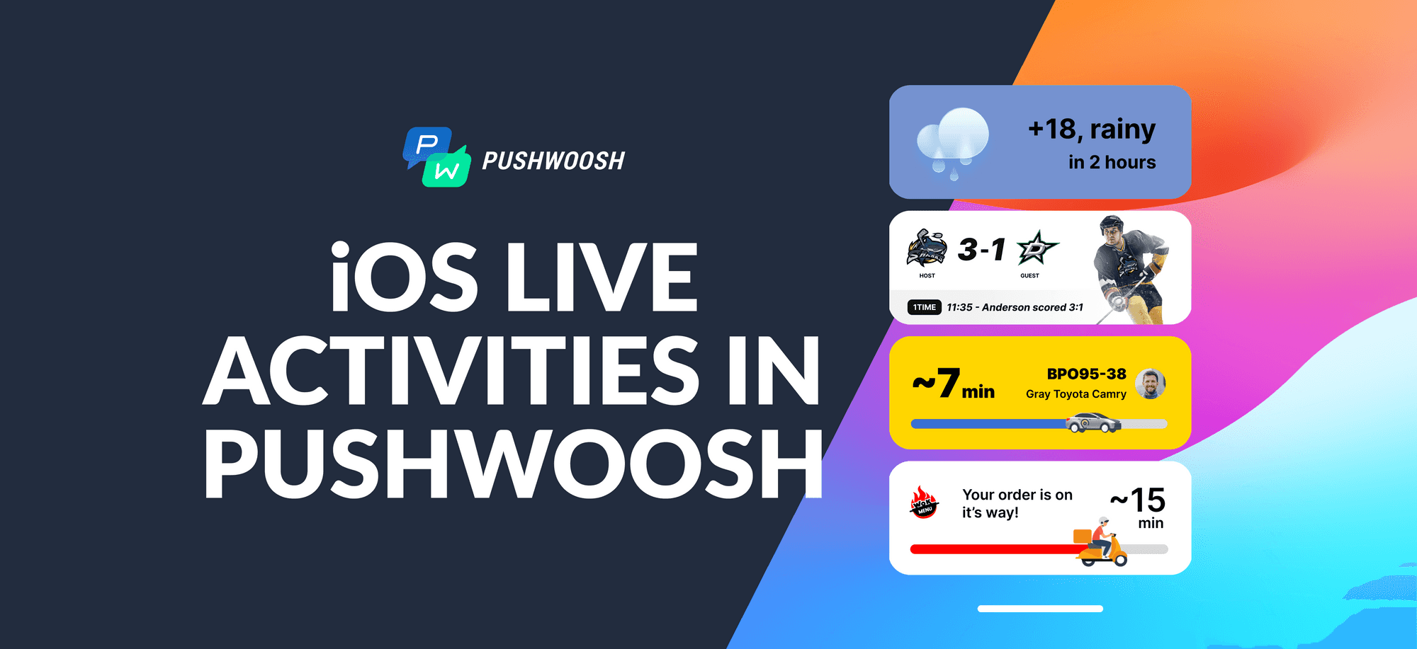 Elevate user engagement with Pushwoosh's iOS Live Activities